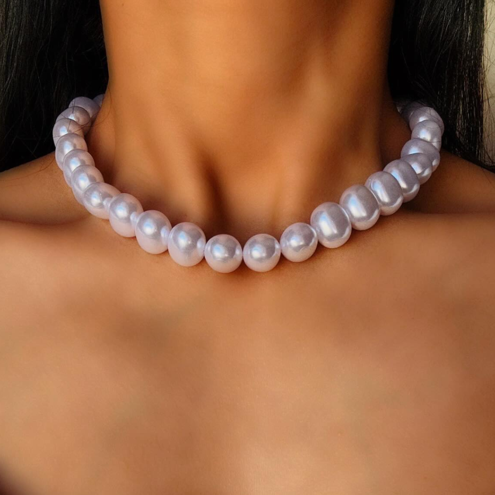 Naszyjnik z Pastelowymi Perłami